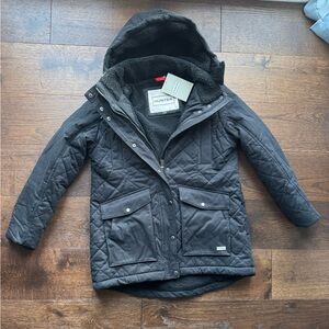 Hunter Quilted Utility Jacket - Black